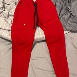 Fabletics Vibrant Red Joggers